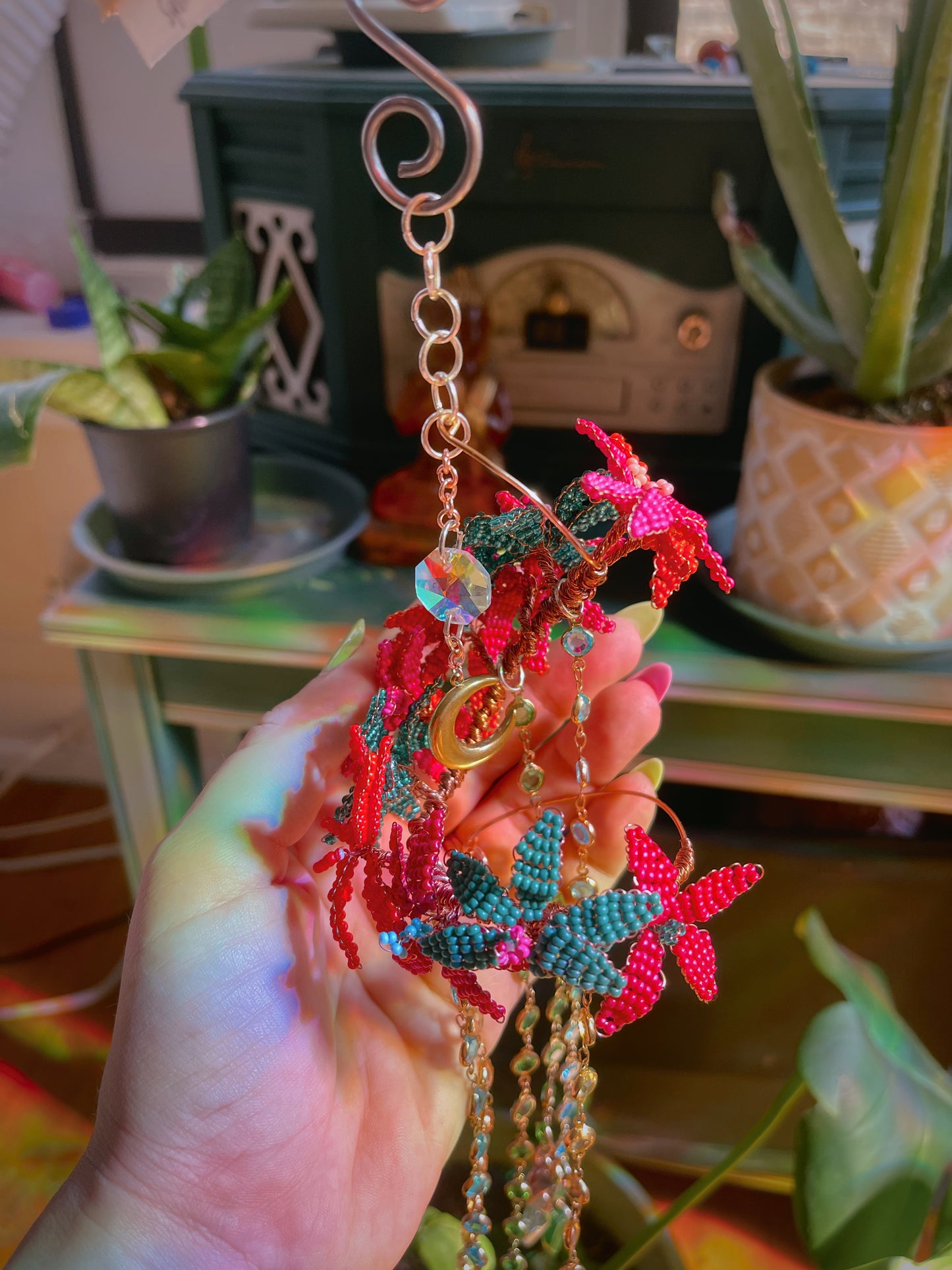 The Prism Keeper Sun Catcher