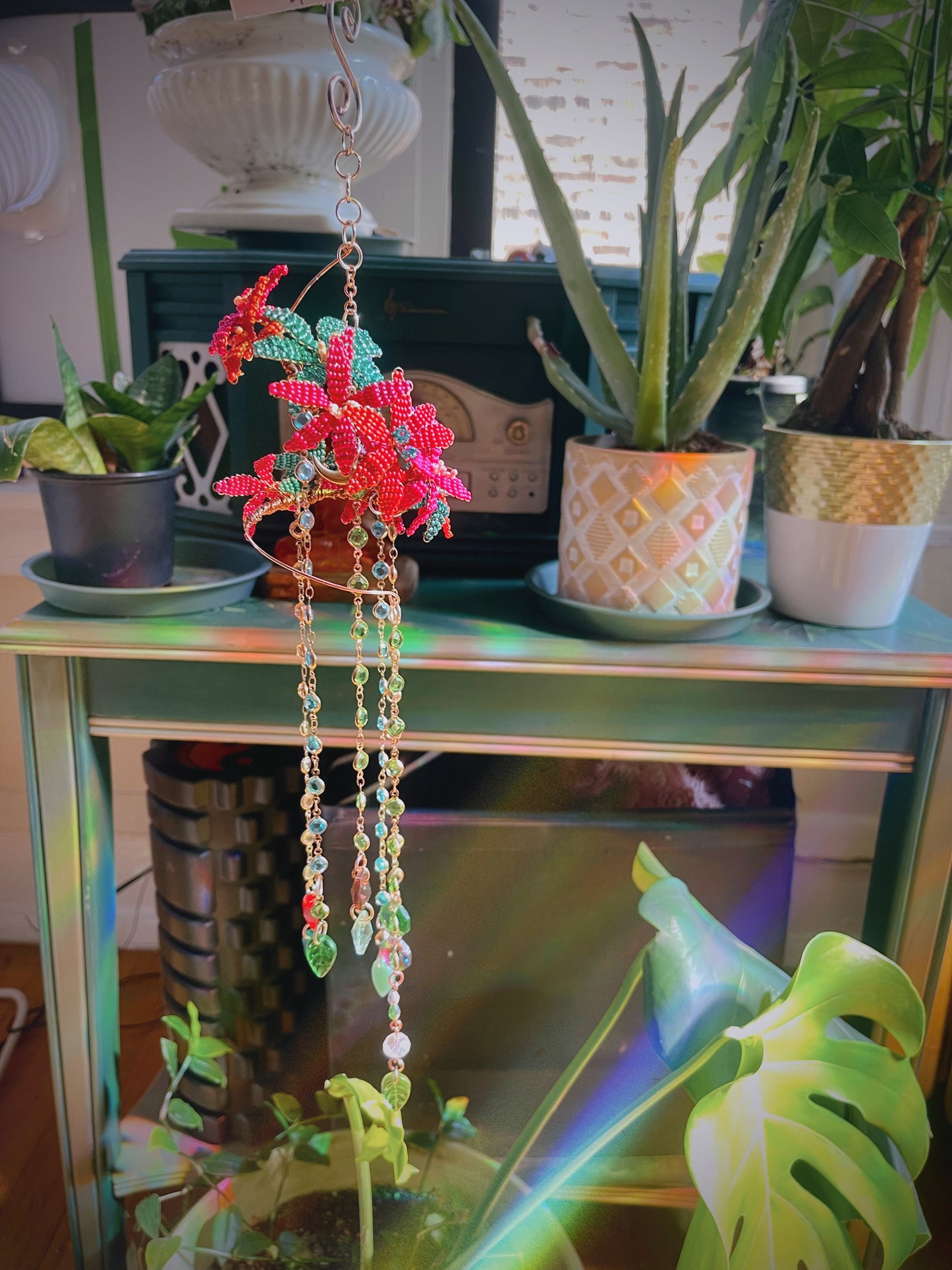 The Prism Keeper Sun Catcher